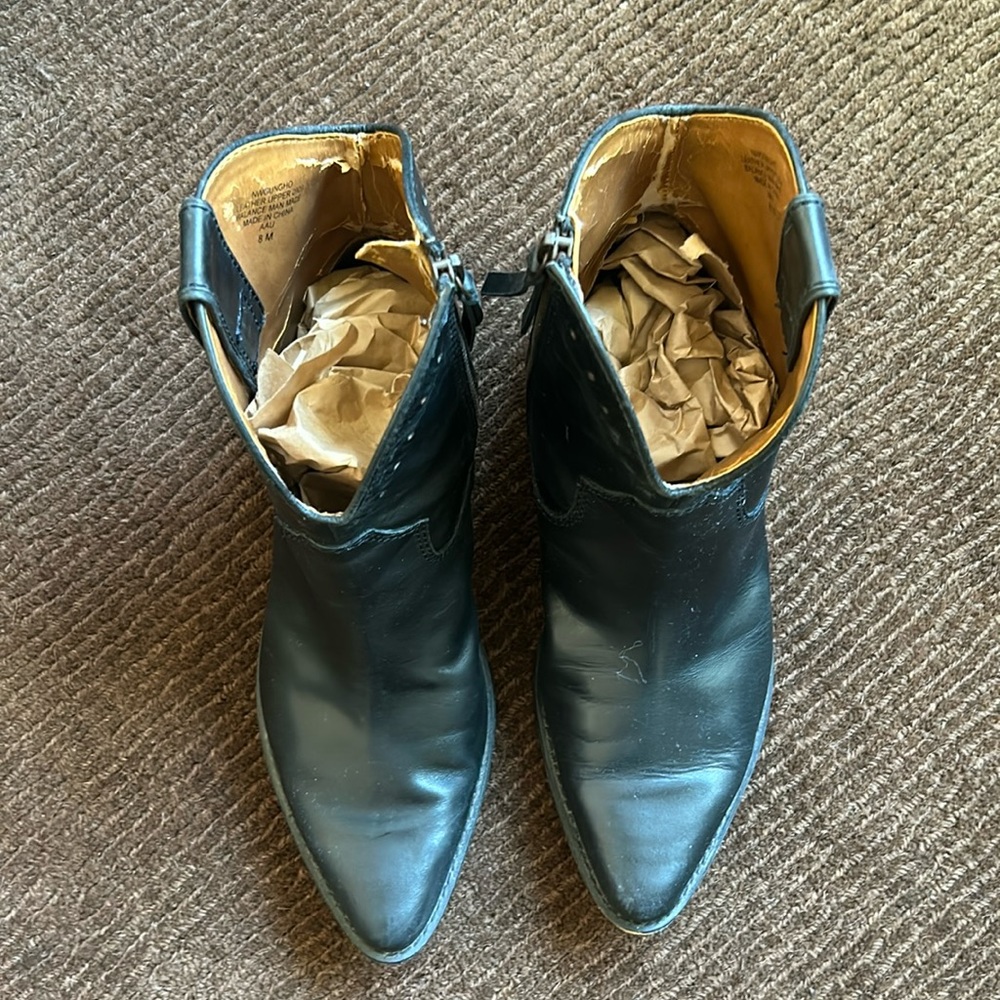 Vintage - Nine West - low cowboy boots